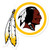 Washington Redskins NFL Large Football Decal Sticker