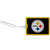 Pittsburgh Steelers Vinyl Luggage Bag Tag