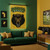 Baylor Bears NCAA 2 Sided - Mascot Logo Banner Flag - Hanging Inside on a wall in a Fan Cave
