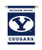 BYU Cougars 2 Sided 28 X 40 Banner Flag