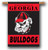 Georgia Bulldogs 2 Sided 28 X 40 Banner Flag Bulldog
