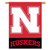 Nebraska Cornhuskers 2 Sided 28 X 40 Banner Flag Huskers
