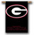 Georgia Bulldogs 2 Sided 28 X 40 Banner Flag G