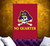 ECU - East Carolina University NCAA No Quarter Wordmark Banner Flag