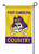 East Carolina University Collegiate Gold & Purple Garden Flag