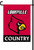 Louisville Cardinals NCAA Country Garden Flag