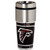 Atlanta Falcons Stainless Steel Travel Tumbler Metallic