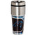 Carolina Panthers Stainless Steel Travel Tumbler Metallic