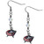 Columbus Blue Jackets Crystal Dangle Earrings