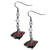 Minnesota Wild Crystal Dangle Earrings