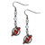 New Jersey Devils Crystal Dangle Earrings