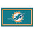 Miami Dolphins 3 ft x 5 ft Ultra Plush Area Rug