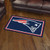 New England Patriots 3 ft x 5 ft Ultra Plush Area Rug