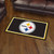 Pittsburgh Steelers 3 ft x 5 ft Ultra Plush Area Rug