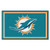 Miami Dolphins 4 ft x 6 ft Ultra Plush Area Rug