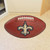 New Orleans Saints Logo Football Mat