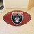 Oakland Raiders Logo Football Mat