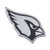 Arizona Cardinals Chrome Metal Emblem