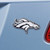 Denver Broncos Chrome Metal Emblem