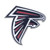 Atlanta Falcons Metal Emblem Color