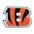 Cincinnati Bengals Metal Emblem Color