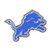 Detroit Lions Metal Emblem Color