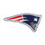 New England Patriots Metal Emblem Color