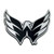 Washington Capitals Chrome Metal Emblem