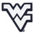 West Virginia Mountaineers Chrome Metal Emblem
