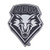 New Mexico Lobos Chrome Metal Emblem