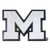 Michigan Wolverines Chrome Metal Emblem