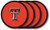 Texas Tech Red Raiders NCAA Coaster Set