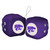 Kansas State Wildcats NCAA Purple & White Plush Fuzzy Logo Dice