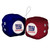 New York Giants NFL Plush Fuzzy Dice