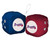 Atlanta Braves MLB Blue & Red Plush Fuzzy Logo Dice
