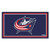 Columbus Blue Jackets  3' x 5' Ultra Plush Area Rug