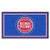 Detroit Pistons 3' x 5' Ultra Plush Area Rug