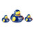 Memphis Tigers NCAA Football Toy Rubber Ducks - Blue Jersey With Logo Memphis Tigers NCAA Football Toy Rubber Ducks - Blue Jersey With Logo