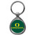 Oregon Ducks Chrome Key Chain 