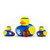 Kentucky Wildcats All Star Toy Rubber Ducks