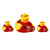 Louisville Cardinals NCAA Basketball Toy Logo Rubber Ducks - Cardinals Red - With Logo and Headband Louisville Cardinals NCAA Basketball Toy Logo Rubber Ducks - Cardinals Red - With Logo and Headband