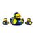 West Virginia Mountaineers NCAA All Star Toy Rubber Duck (3 Pack)