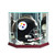 Octagon Football Helmet Glass Display Case - Cherry Base - UV50