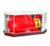Octagon Boxing Glove Glass Display Case - Cherry Base - UV50
