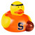Syracuse University Toy Rubber Duck - Headband and Jersey - Jeep Ducking and Cruise Ducking