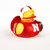 Nebraska Cornhuskers All Star Toy Rubber Duck