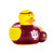 Indiana Hoosiers NCAA Logo Toy Rubber Duck