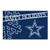 Dallas Cowboys Happy Holidays Mat