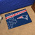 New England Patriots Happy Holidays Mat