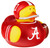 Alabama Crimson Tide NCAA All Star Toy Rubber Duck